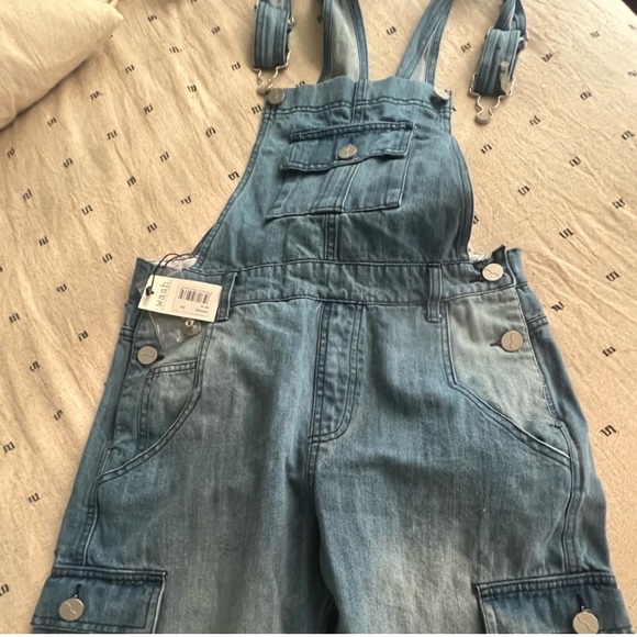 NWT Vintage Denim Wash Jumper Overalls - Mint Condition - Picture 7 of 7